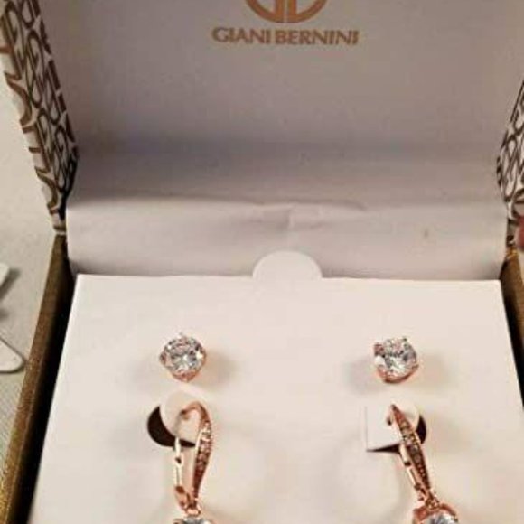 Giani Bernini 2-Pc. Cubic Zirconia Earring - Picture 2 of 5